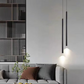 MALVA- Modern LED Pendellampa – 1 eller 2 lampor | Svart &amp; Guld